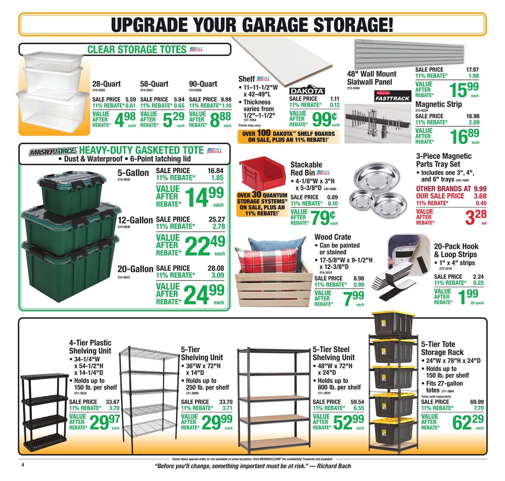 Menards Ad - Page 6