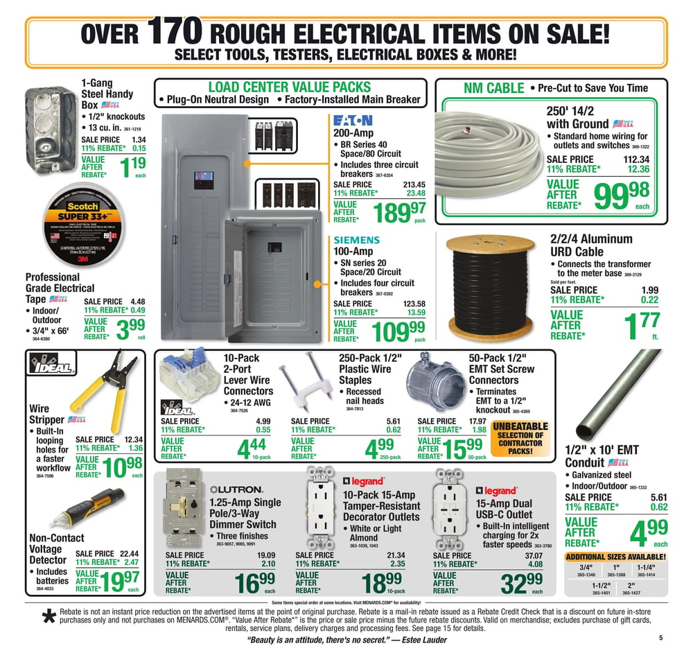 Menards Ad - Page 7