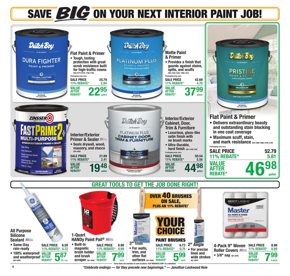 Menards Ad - Page 9