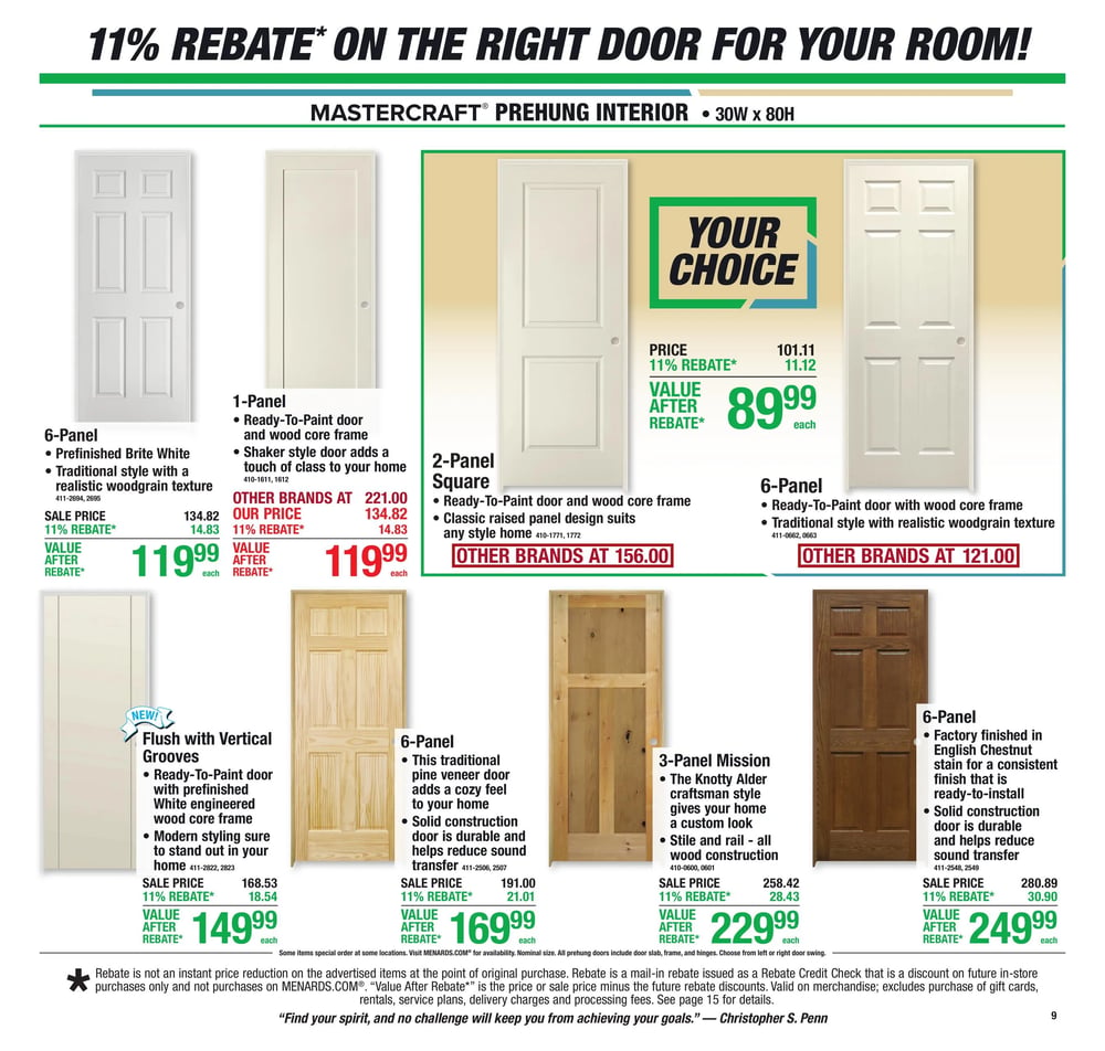 Menards Ad - Page 13