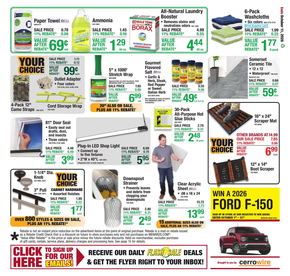 Menards Ad - Page 23