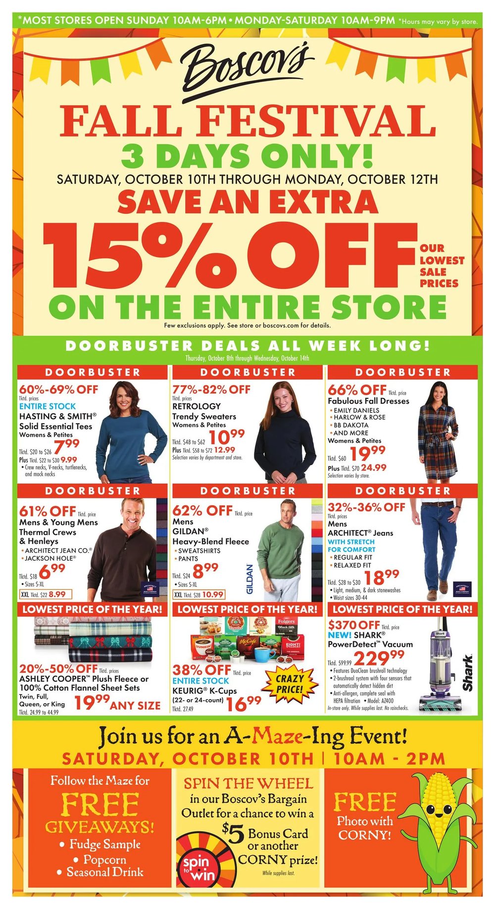 Boscov's Weekly Ad - Page 1