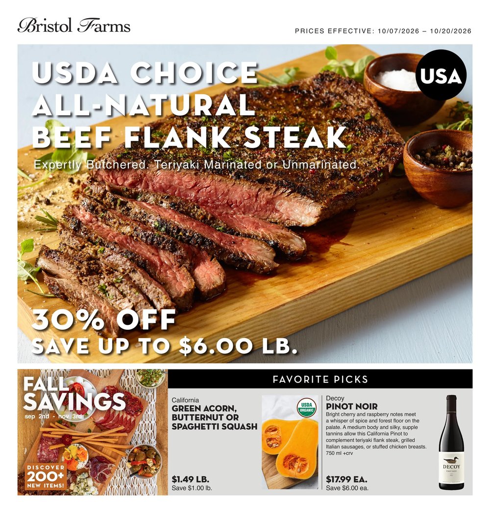 Bristol Farms Ad - Page 1