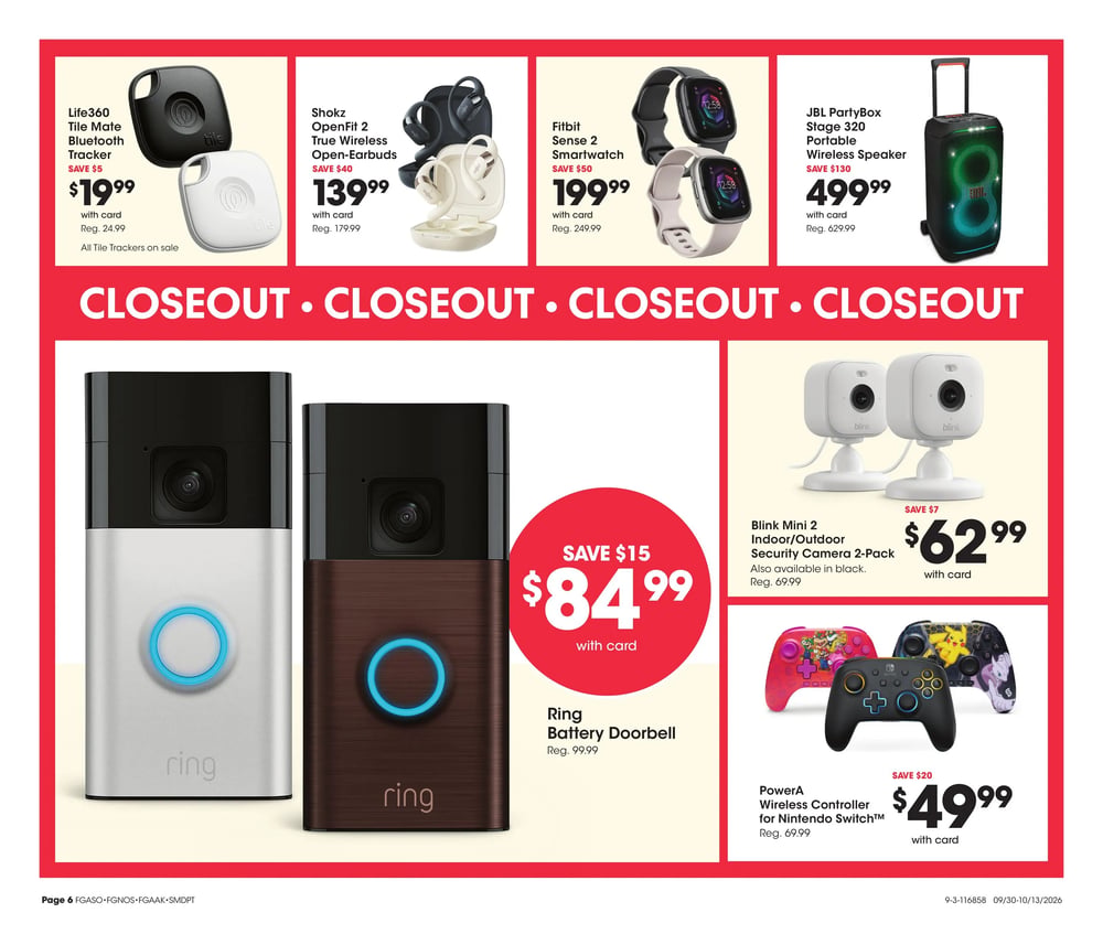 Fred Meyer Home & Apparel Ad - Page 6