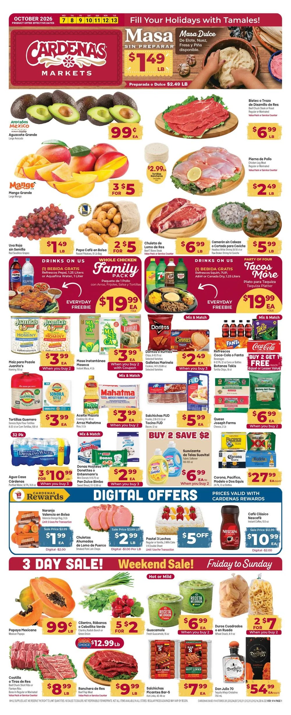 Cardenas Markets Weekly Ad - Page 1