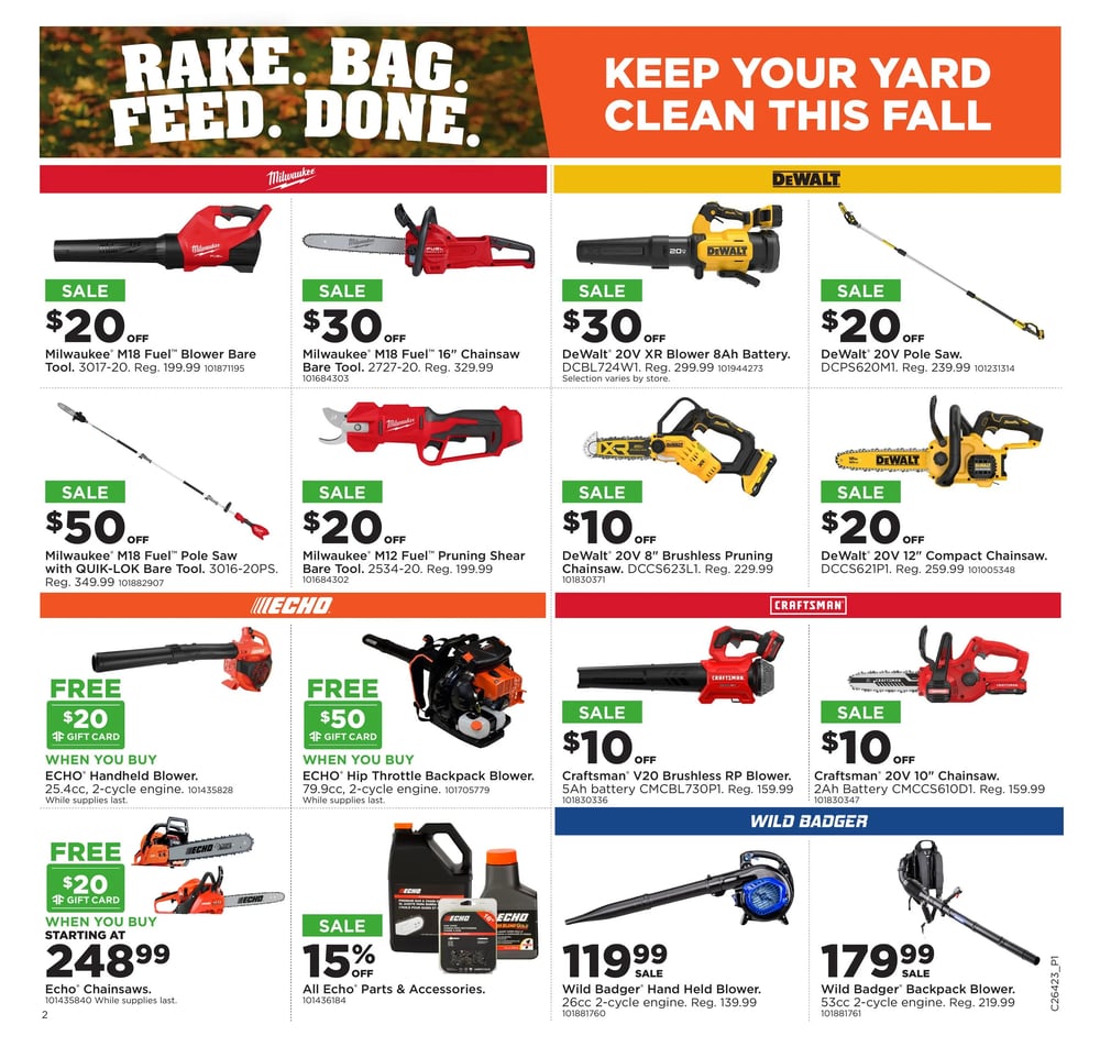 Fleet Farm -  Rake.Bag.Feed.Done. Ad - Page 2