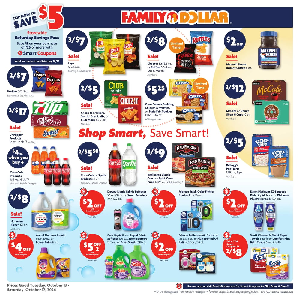 Family Dollar Ad - Page 1