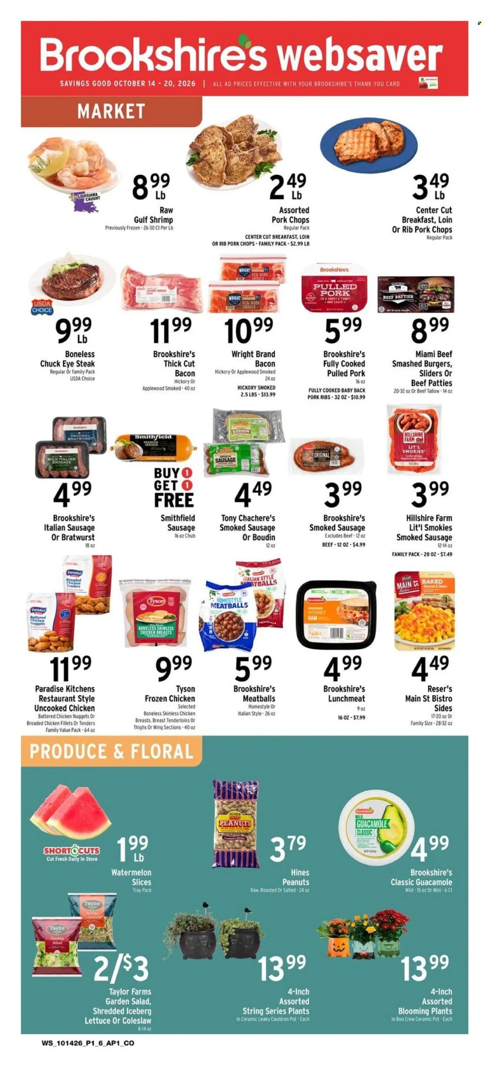 Brookshire's Websaver Ad - Page 1