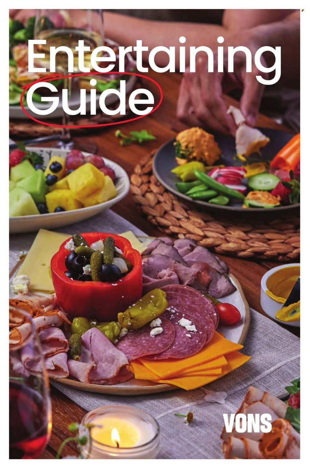 Vons Entertaining Guide - Page 1