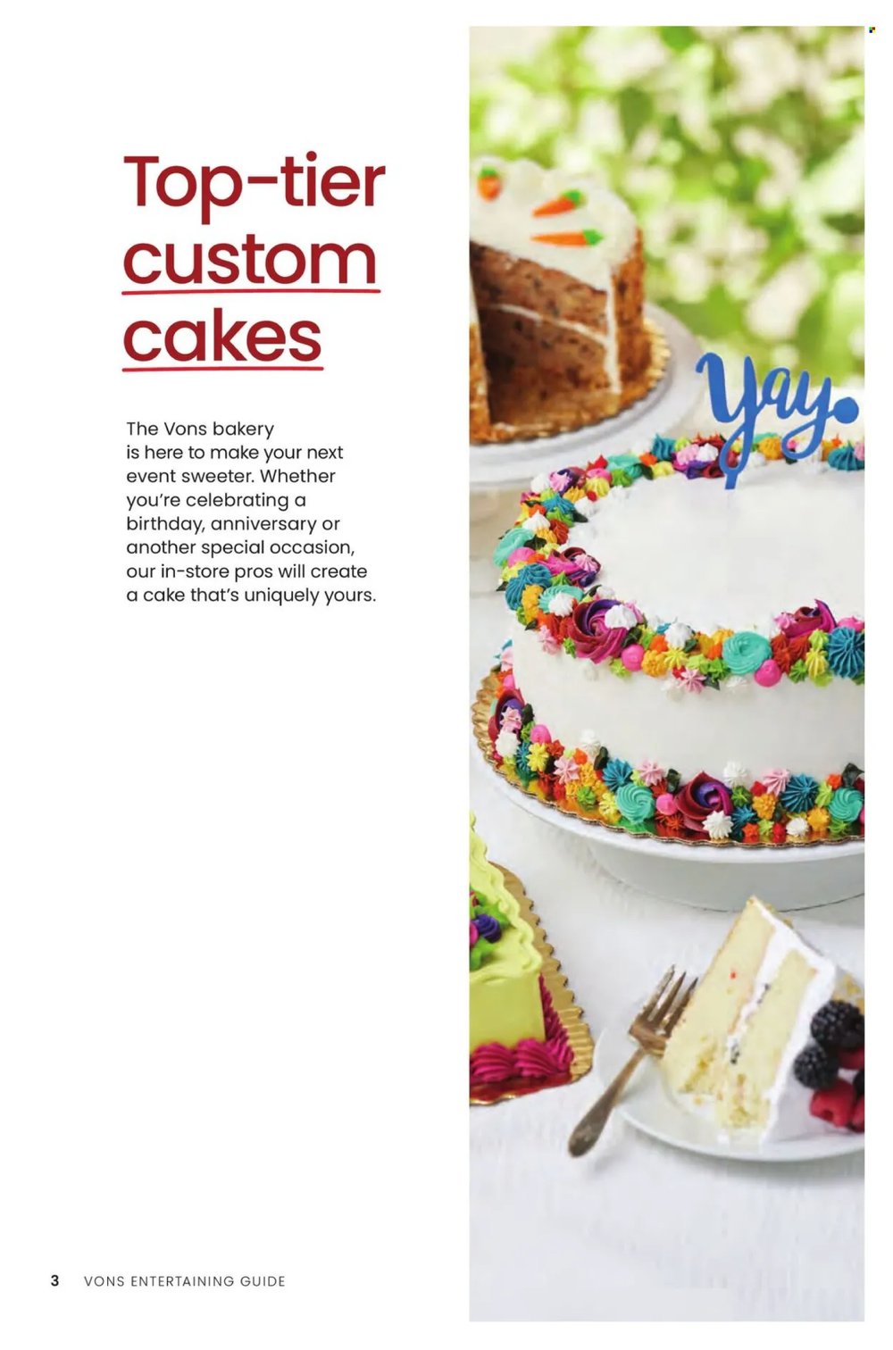Vons Entertaining Guide - Page 4