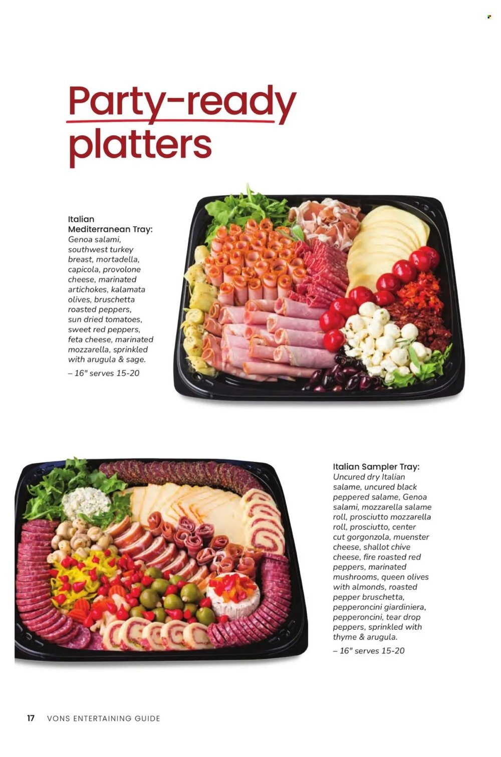 Vons Entertaining Guide - Page 18