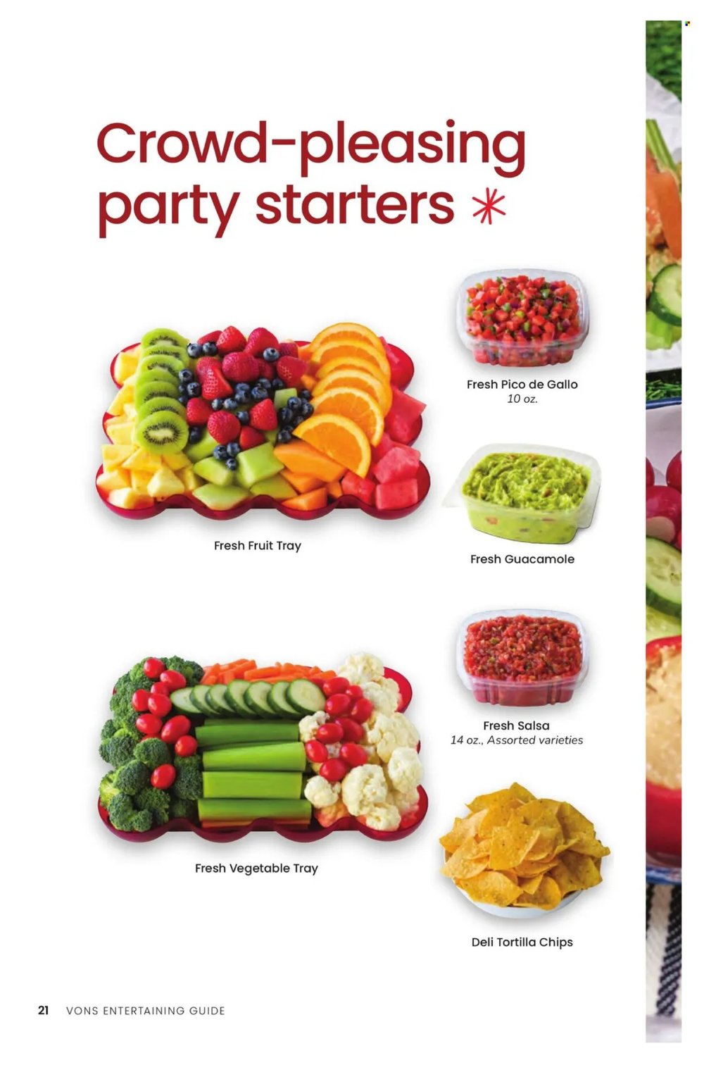 Vons Entertaining Guide - Page 22