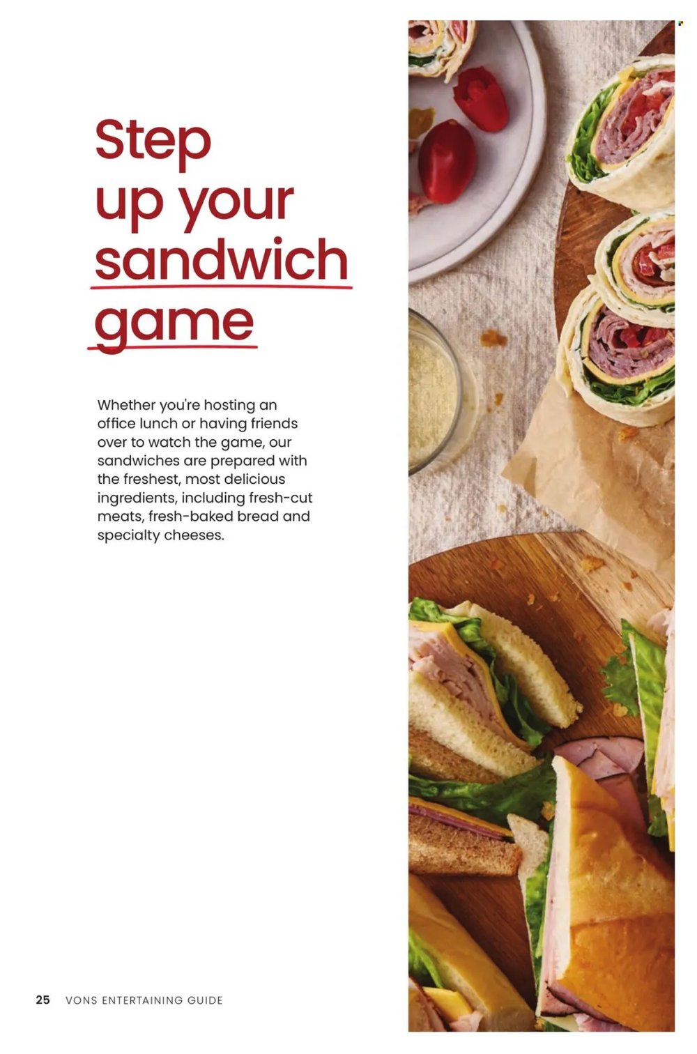 Vons Entertaining Guide - Page 26
