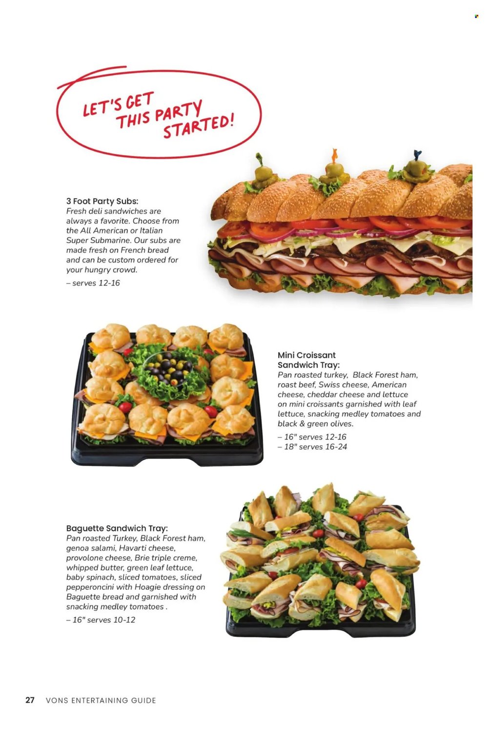 Vons Entertaining Guide - Page 28