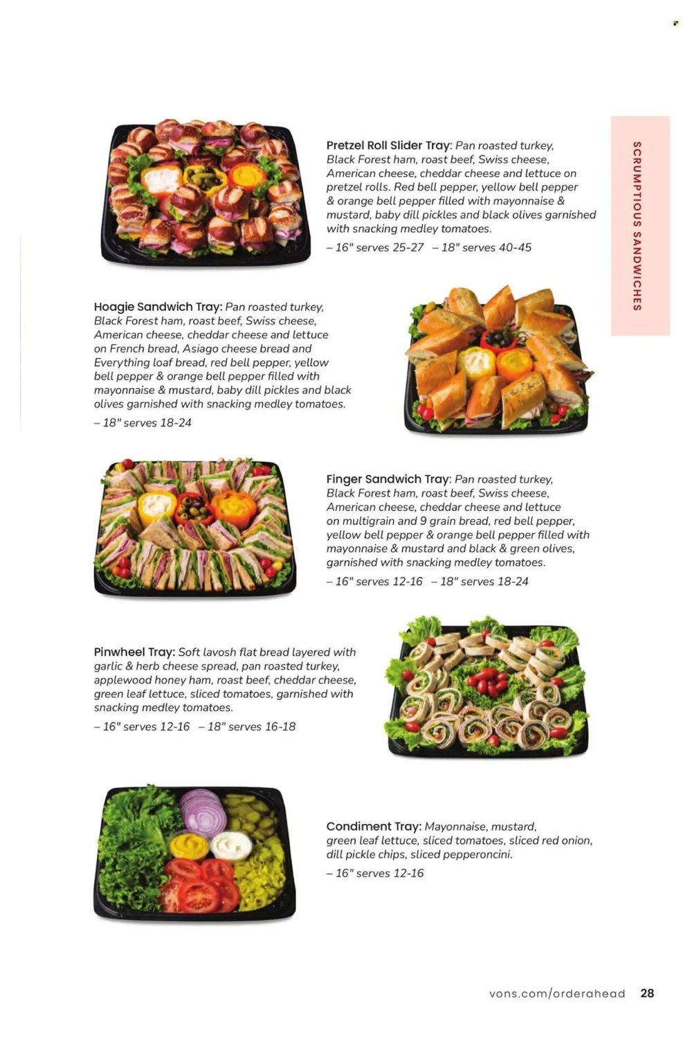 Vons Entertaining Guide - Page 29
