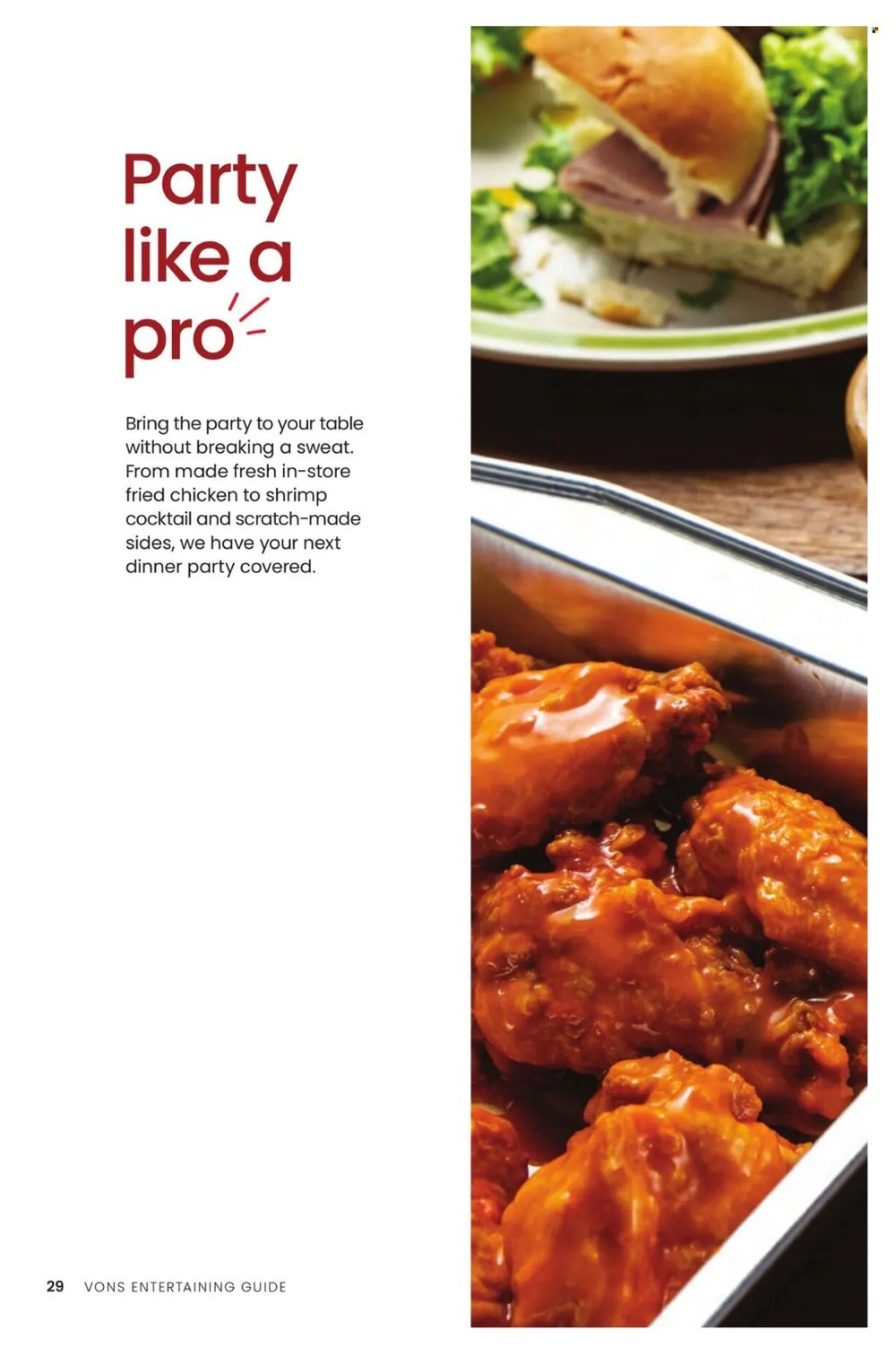 Vons Entertaining Guide - Page 30