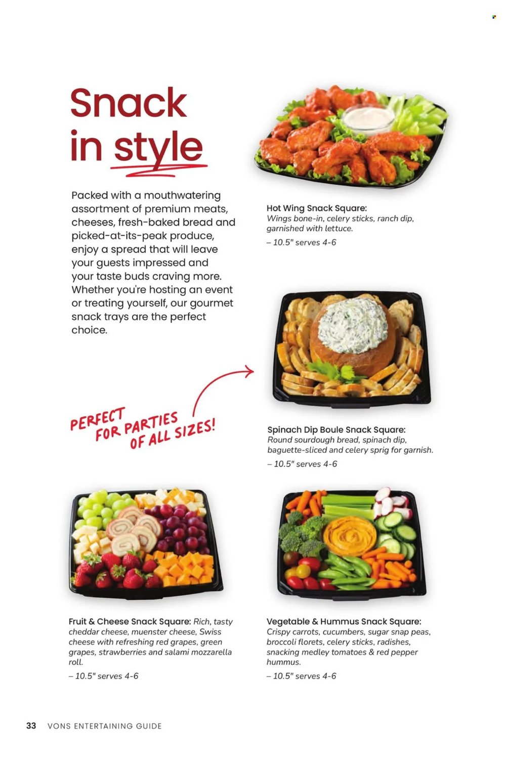 Vons Entertaining Guide - Page 34
