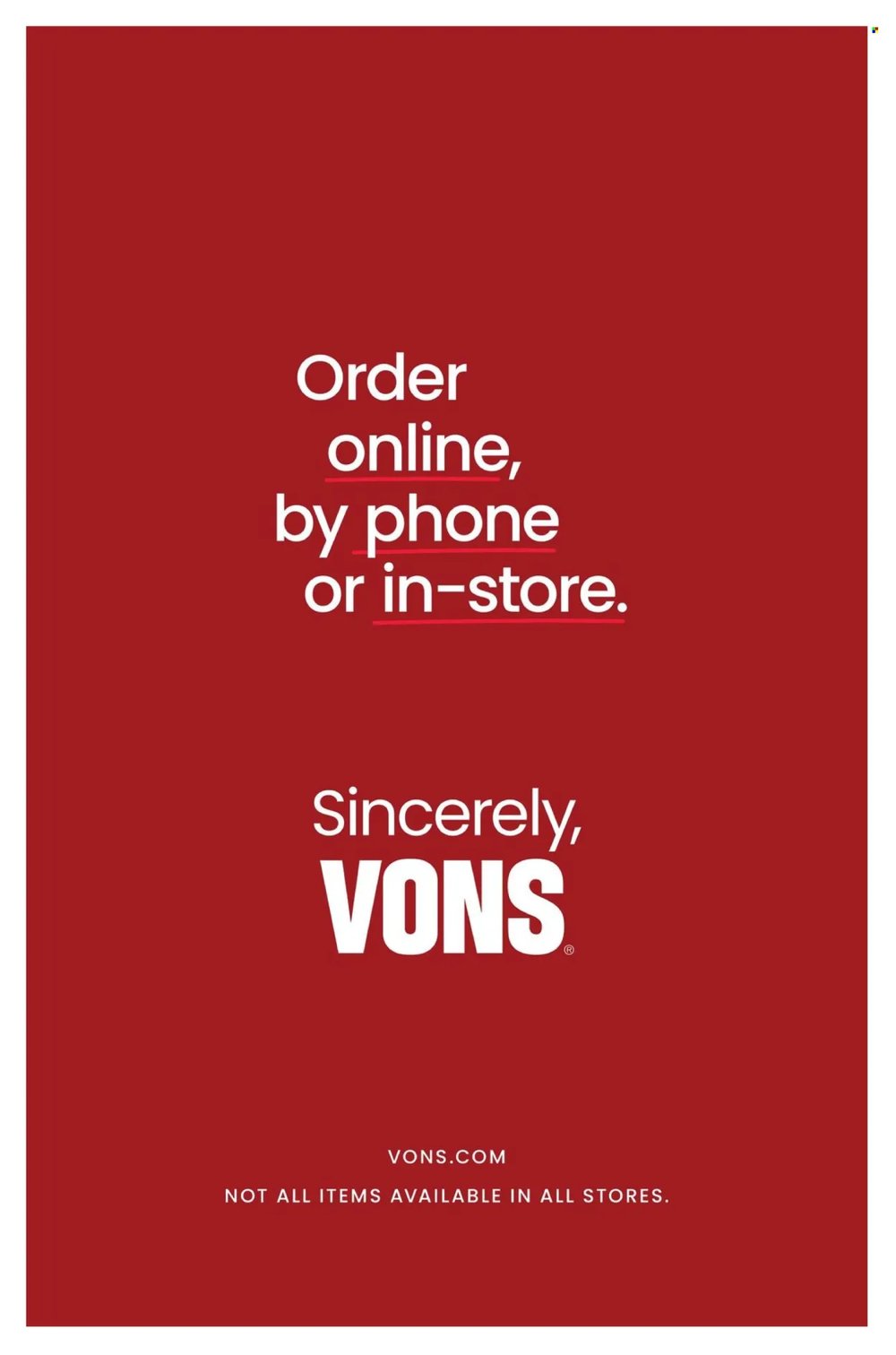 Vons Entertaining Guide - Page 40