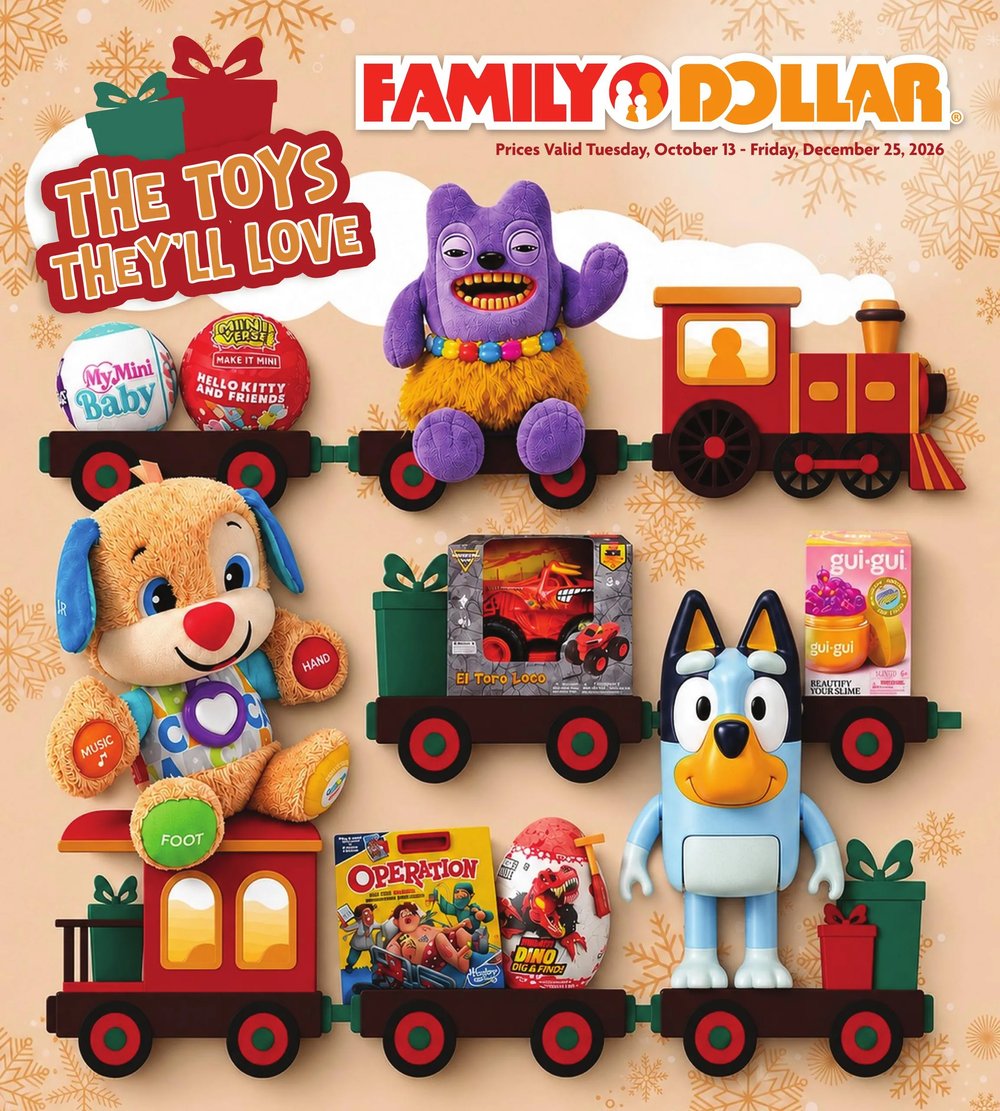 Family Dollar - Toy Book - Page 1
