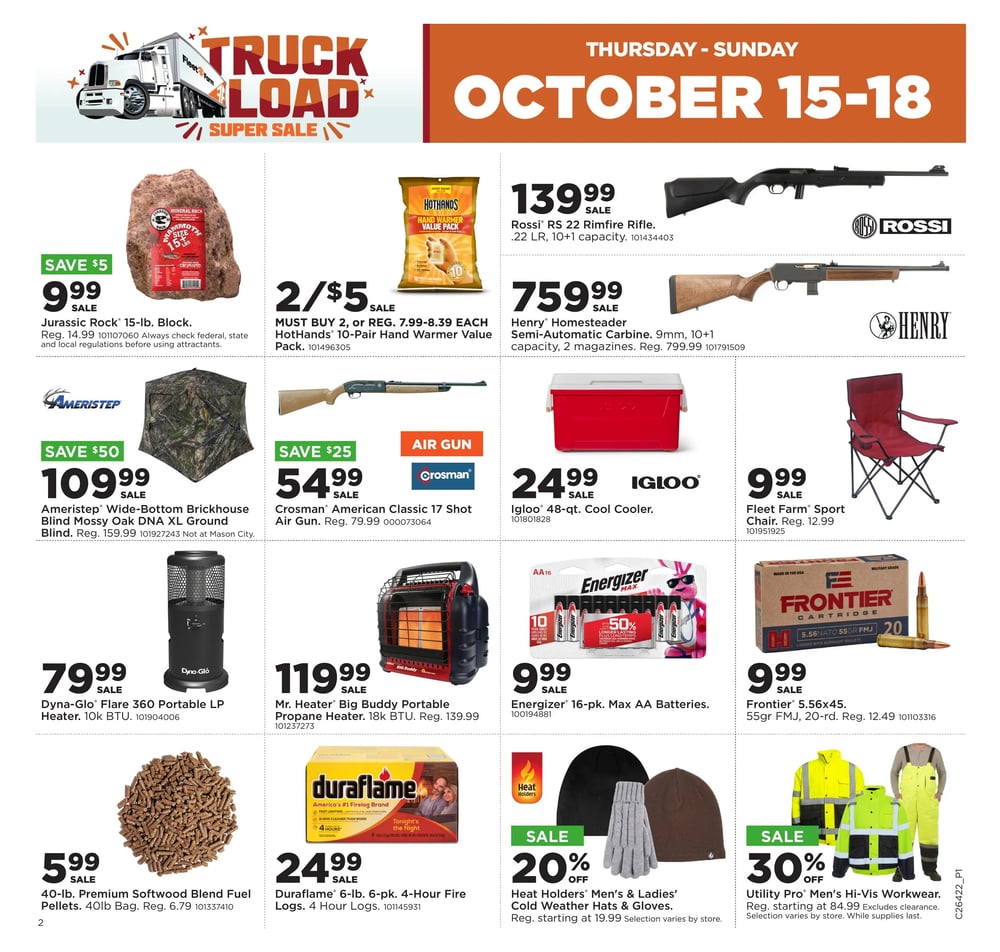 Fleet Farm - Truck Load Super Sale - Page 2