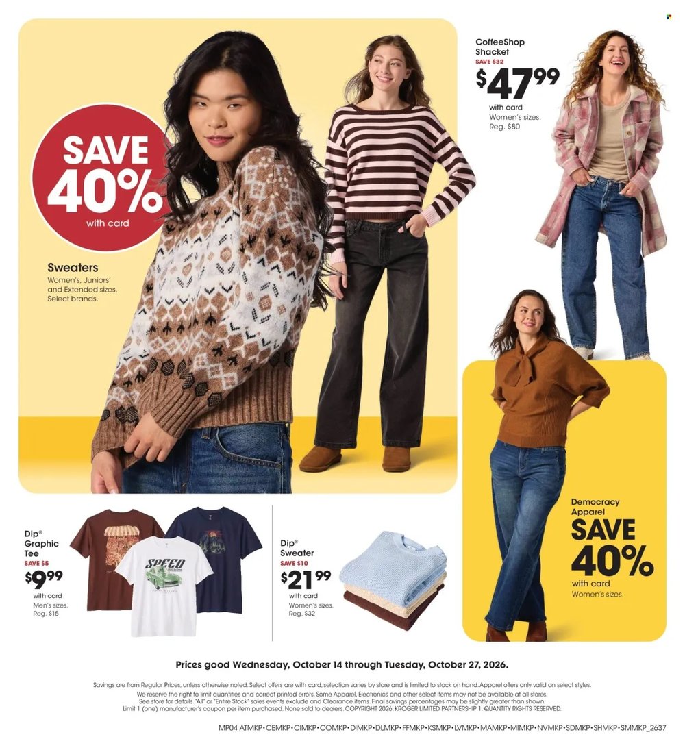 Kroger Home & Apparel Sale - Page 4