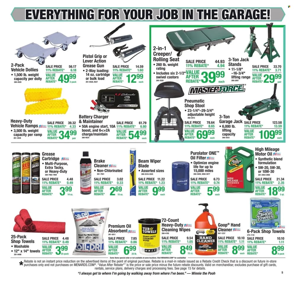 Menards Ad - Page 7