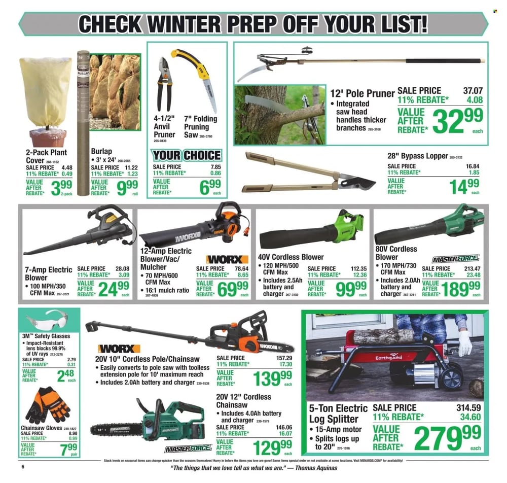 Menards Ad - Page 8
