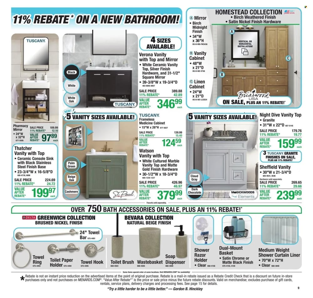 Menards Ad - Page 11