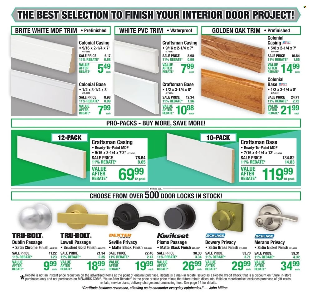Menards Ad - Page 18