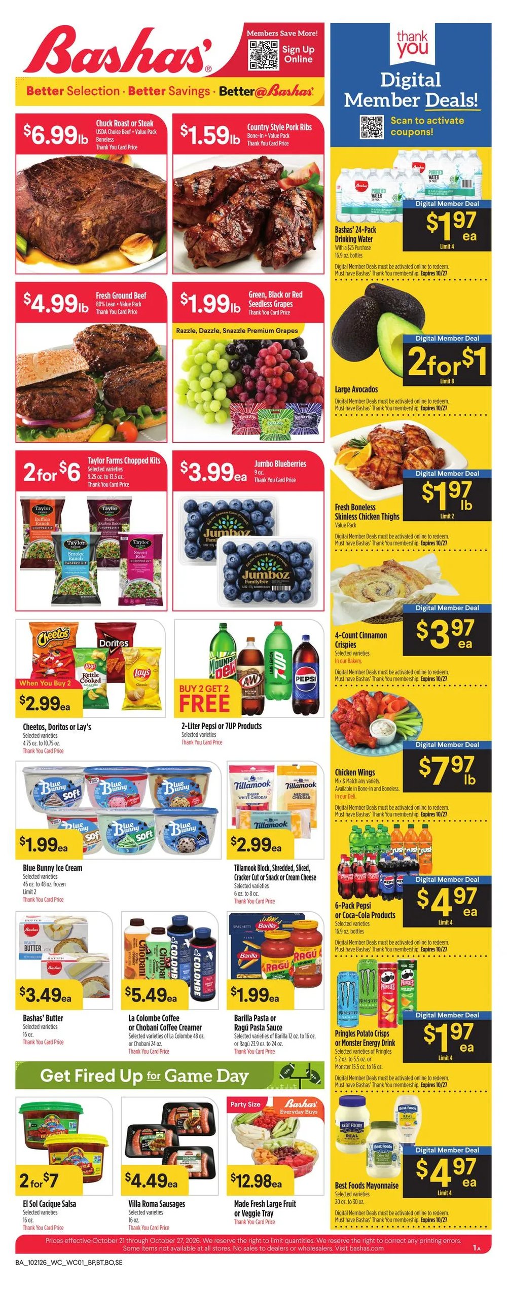 Bashas Weekly Ad - Page 1