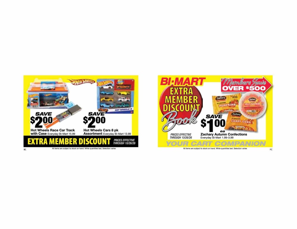 Bi-Mart Savings - Page 1
