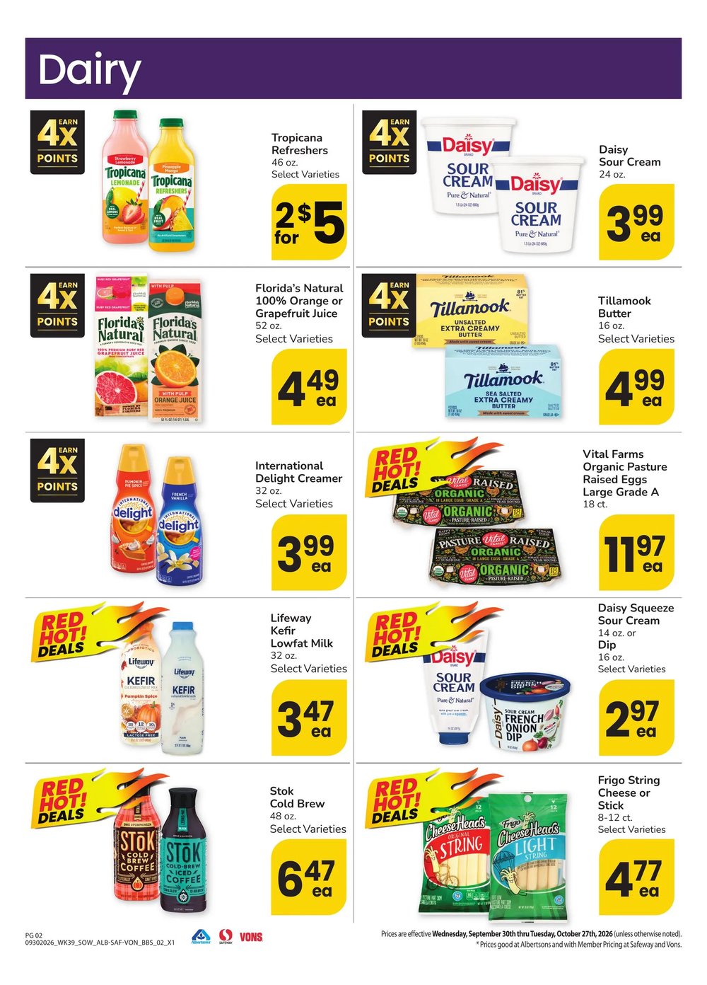 Vons Big Book of Savings - Page 2