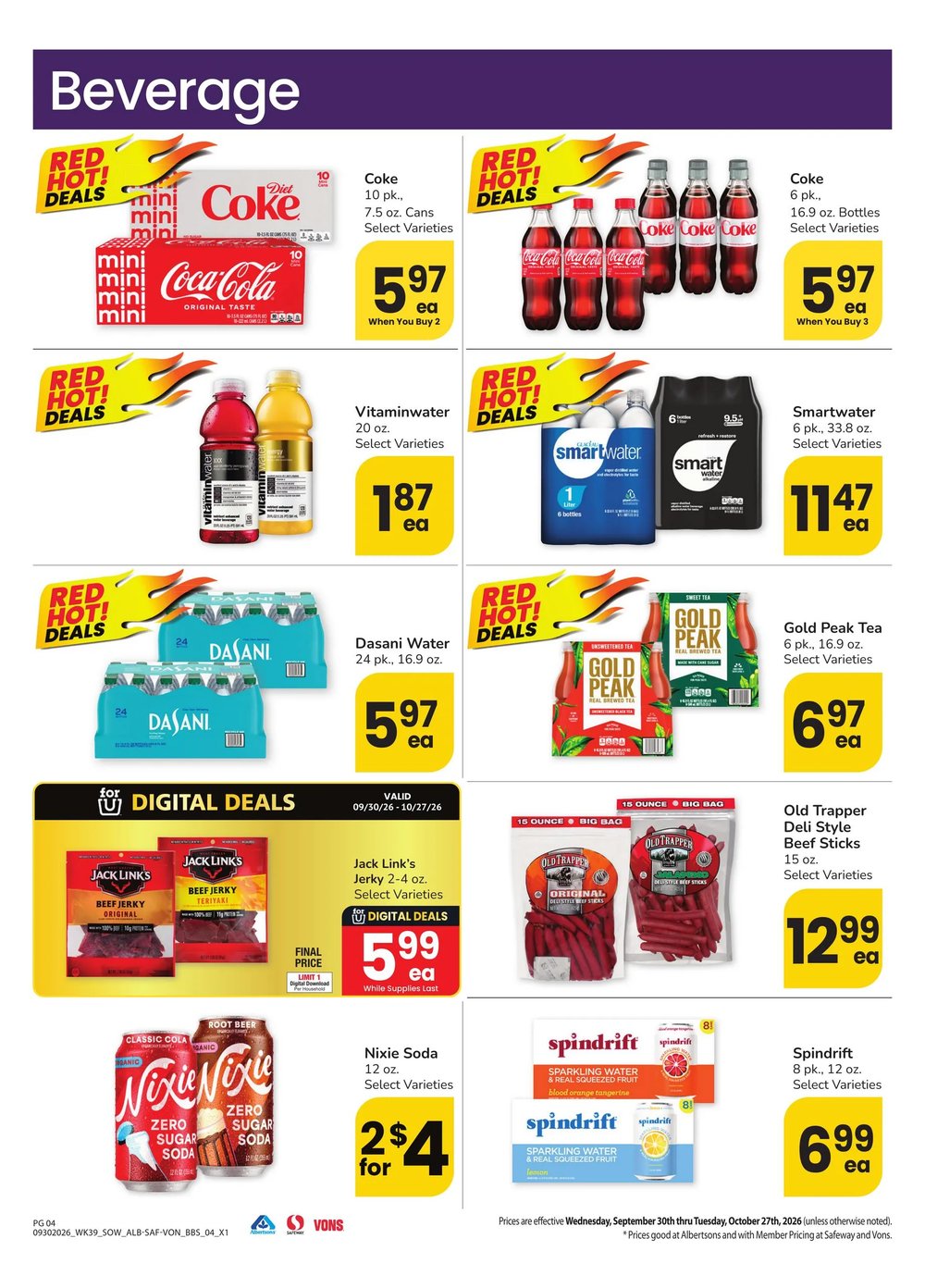 Vons Big Book of Savings - Page 4