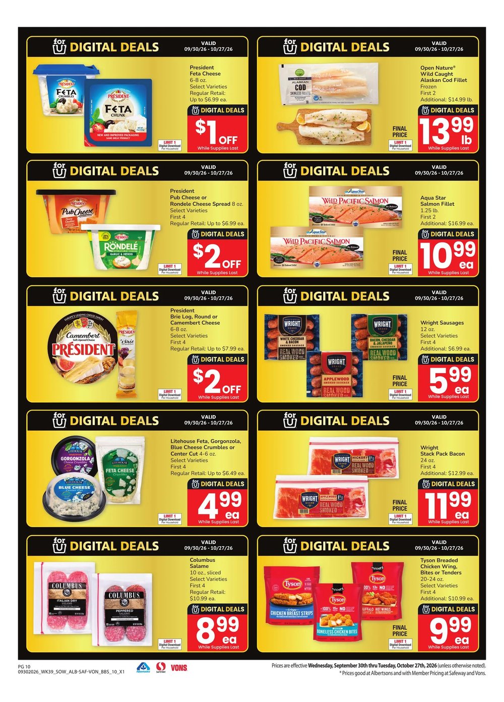 Vons Big Book of Savings - Page 10