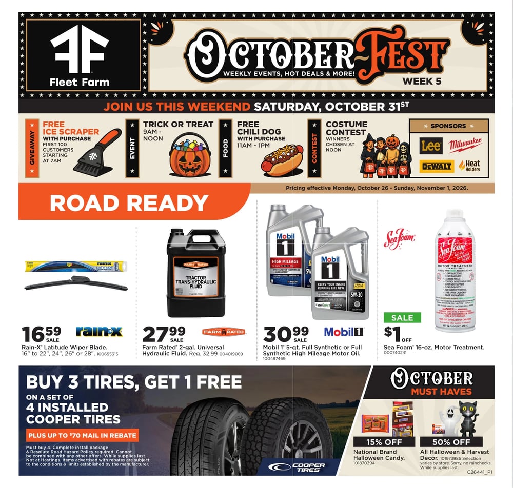 Fleet Farm Weekly Ad - Page 1