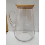 Recalled Miles Pitcher with Wood Lid 84 oz.