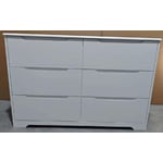 Recalled Gizoon Six-drawer Double Dressers -sold in white and black