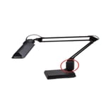 Recalled LEDU Black Fluorescent Computer Task Lamp (Red circle shows where hazard exists)