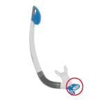 Recalled Oceanic Adult Dry Top Snorkel showing oval shaped bottom purge valve