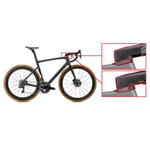 Recalled Specialized Tarmac SL7 fork steerer tube showing the integrated (hidden) cable routing