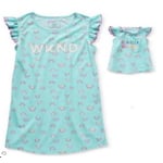 Recalled Dots & Dreams Dollie and Me nightgown with doll dress