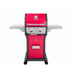 Front View of Recalled Patio 2-Burner Gas Grill in Red