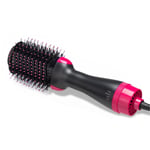 Recalled BrushX Styler, Dryer & Volumizer, also called the BrushX One, hot air brush in pink/blacks