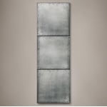 Recalled RH Industrial Three-Panel Mirror