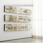 Recalled Josephine floor mirror – set of three mirrors