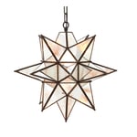 Oversized Morovian Star Pendant