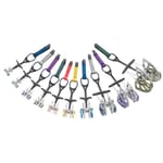 Camalots, Sizes 0.3 thru 6