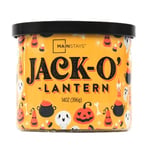 Recalled Mainstays Three-Wicked Candle in Jack-O-Lantern