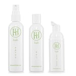 Recalled Hush gels, Hush sprays and Hush foam soap (white bottle/green lettering)