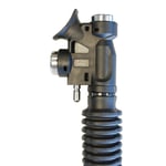 Close-up of XR inflator (serial number is in rectangular label)